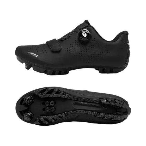 Sapatos Unissex Para Ciclismo De Montanha SPD Cleat Road Racing
