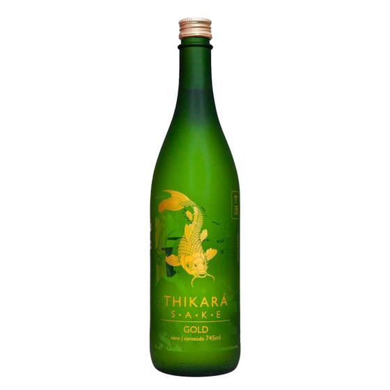 Saquê Seco Thikará Sake Gold Garrafa 745ml