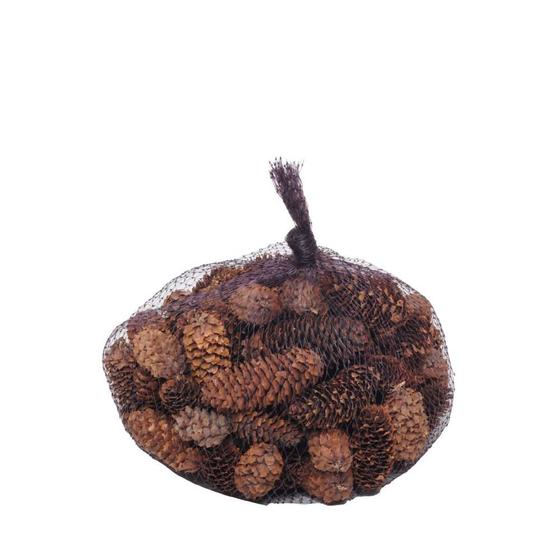 Imagem de Saquinho com Pinhas Marrom P