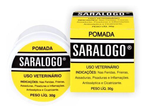 Imagem de Saralogo Pomada Cicatrizante Para Cães Gatos 30g