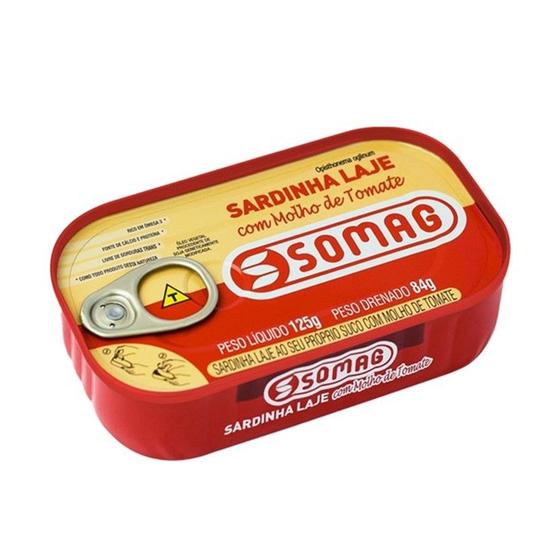 Imagem de Sardinha Laje Somag 125g Tomate