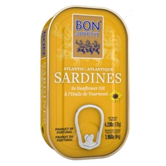 Imagem de Sardinha Portuguesa Bon Appetit Em Óleo 120G (4 Latas)