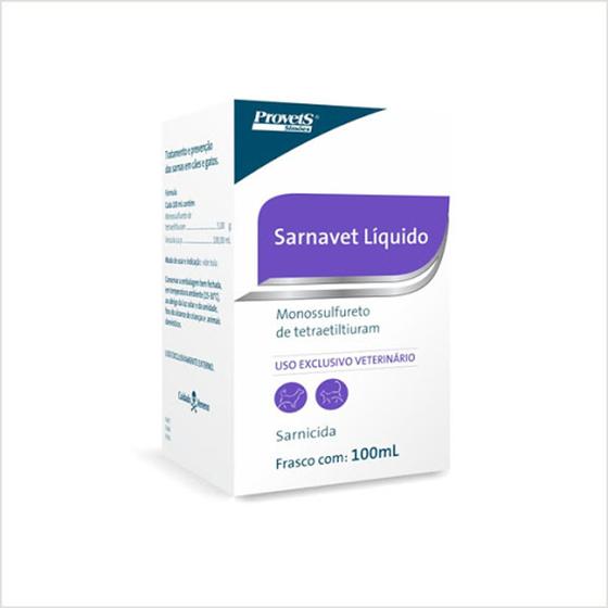 Imagem de Sarnavet Liquido 100ml Provets Simões 