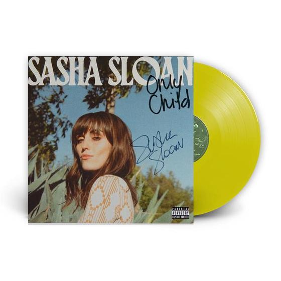 Imagem de Sasha Sloan - LP Autografado Only Child Limitado Amarelo Vinil