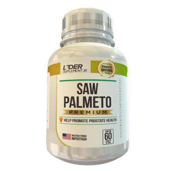 Saw Palmetto caps 500mg 60 cápsulas Menor preço em Saw Palmetto caps 500mg 60 cápsulas