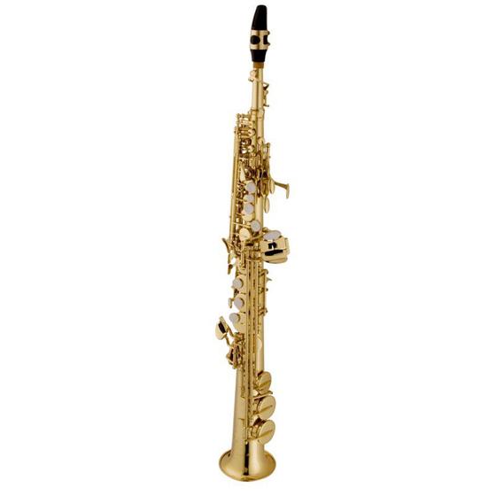 Imagem de Sax Soprano Vogga Vssp701 Com Acabamento Laqueado C/ Case