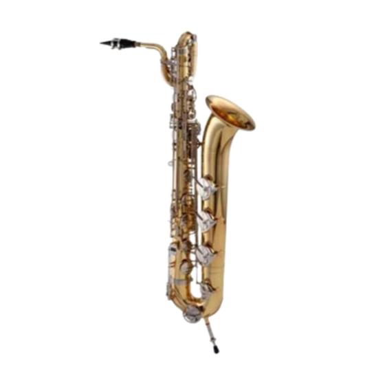 Imagem de Saxofone Baritono Laqueado com Chaves Niqueladas TOKAI - TSB-200LN