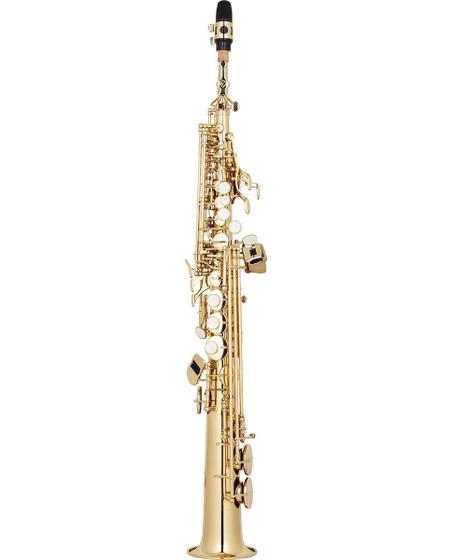 Imagem de Saxofone Reto Soprano Eagle SP502 Bb Sib c/ Estojo