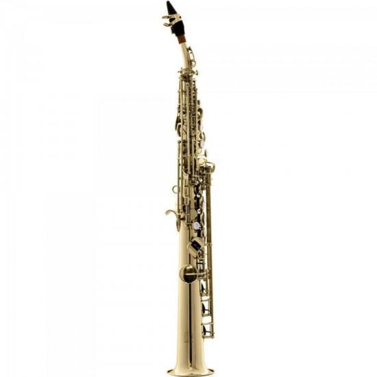 Imagem de Saxofone Soprano Reto Bb HST410L Laqueado  HARMONICS