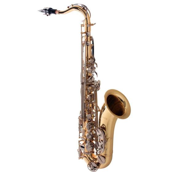 Imagem de Saxofone Tenor Eagle ST503 LN Laqueado Niquelado St-503 Sax