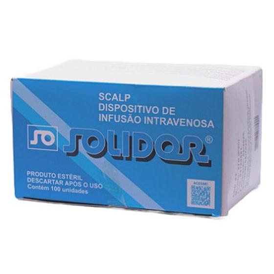 Imagem de Scalp dispositivo de infusão intravenosa - caixa com 100un