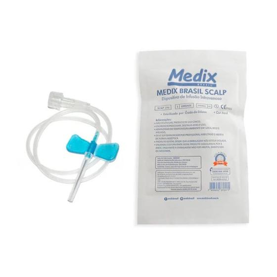 Imagem de Scalp Medix para Infusão Intravenosa - Caixa com 100 un.