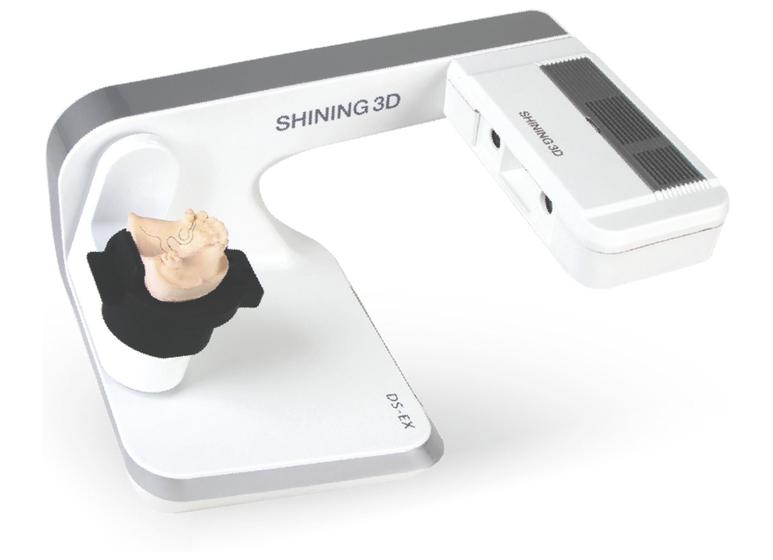 Imagem de scaner odontologico shining 3D-ex  