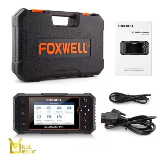 Imagem de Scanner Automotivo Foxwell Nt624 Elite Brasil + Maleta + Nf 