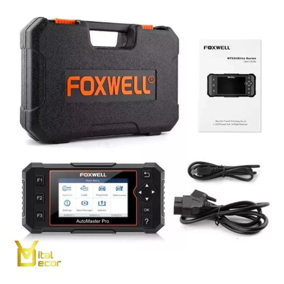 Imagem de Scanner Automotivo Foxwell Nt624 Original + Maleta + Nf