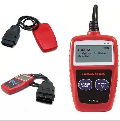 Imagem de Scanner Automotivo Leitor De Codigos Ms309 Obd2