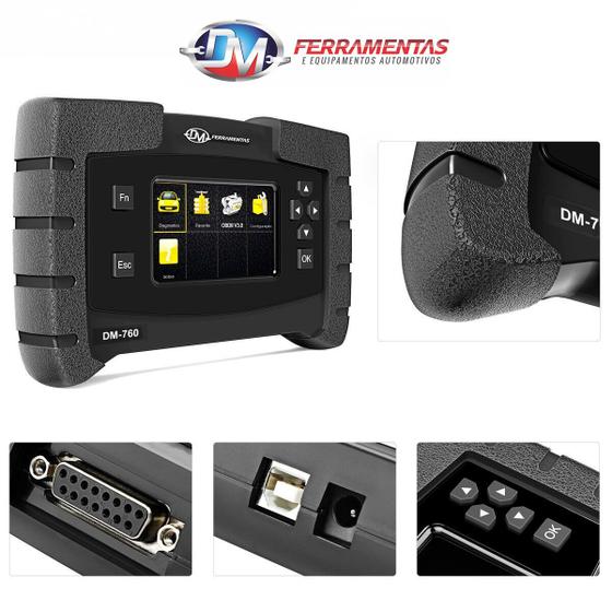 Imagem de Scanner Automotivo Obd Com Ajuste Flex