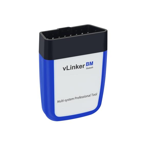 Imagem de Scanner Bluetooth OBD2 vLinker BM - Leitor de Diagnóstico Automotivo