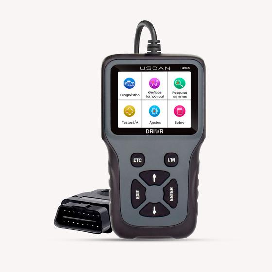 Scanner de Diagnóstico Automotivo Universal USCAN OBD2 U900 Menor preço em Scanner de Diagnóstico Automotivo Universal USCAN OBD2 U900