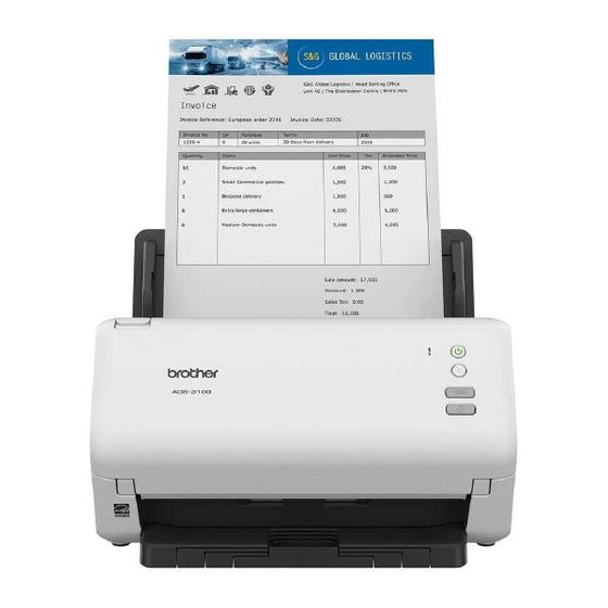 Imagem de Scanner de Mesa Brother ADS-3100 Duplex A4 - ADS3100