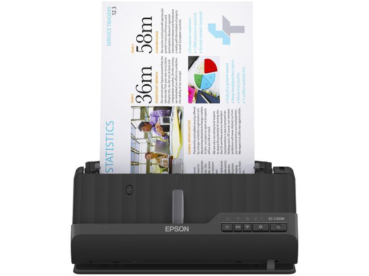 Imagem de Scanner de Mesa Epson WorkForce ES-C320W Duplex 600DPI Wi-Fi