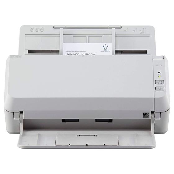 Imagem de Scanner de Rede Fujitsu ScanPartner SP 1130N Colorido, Duplex, Branco - SP1130N