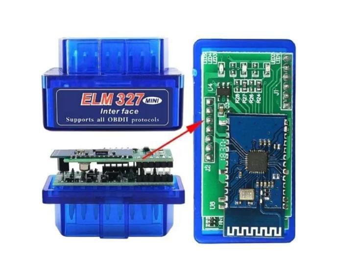 Scanner Elm327 Obd2 Bluetooth Vs 1.5 Placa Dupla Pic 8f25k80 Rtsa
