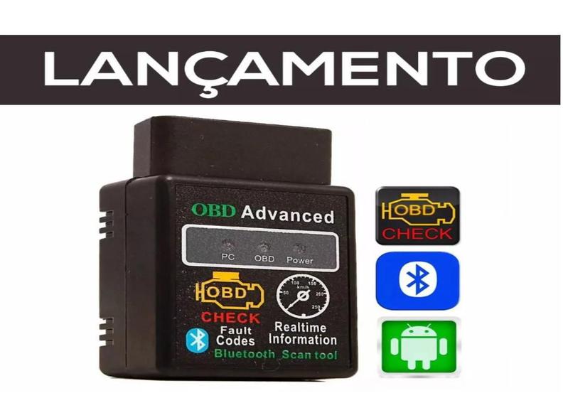 Scanner Obd2 Ferramenta Auto Diagnóstico Bluetooth Hery Car Auto