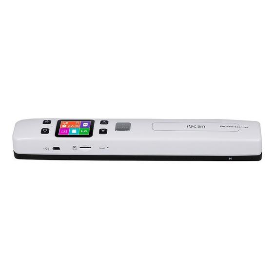 Imagem de Scanner Portátil Iscan Hd Branco 1050Dpi Jpeg/Pdf - Tela Lcd