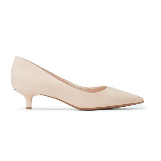 Imagem de Scarpin Feminino Bebecê Salto Baixo Kitten Nude - T3415