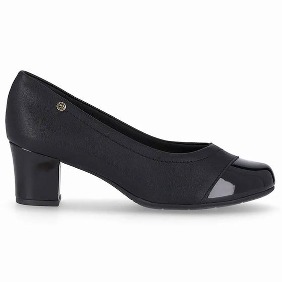 Imagem de Scarpin Feminino Laura Salto Médio Preto Piccadilly 110164-17