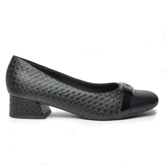 Imagem de Scarpin Feminino Usaflex Preto - AL08