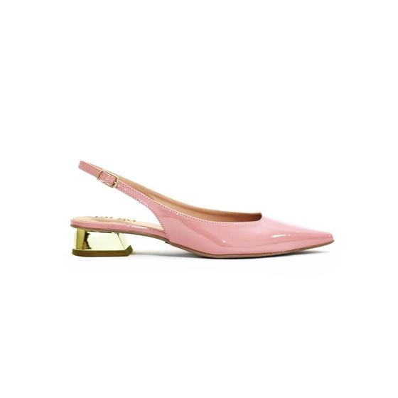 Imagem de Scarpin Slingback com Salto Cromado