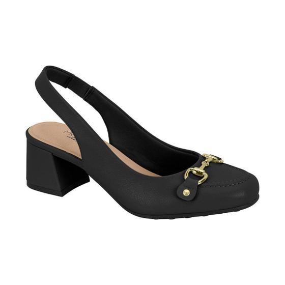 Imagem de Scarpin SlingBack Modare UltraConforto Salto Baixo Bloco