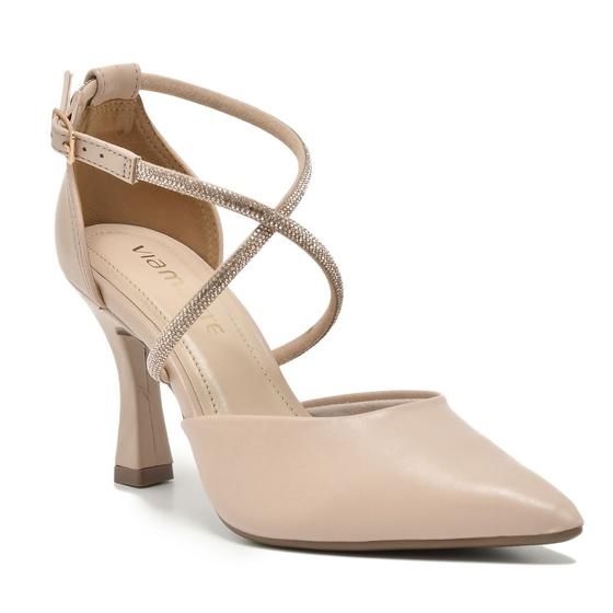 Imagem de Scarpin Via Marte Bico Fino Com Fecho Strass 037-002-01