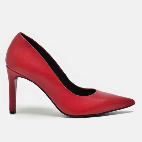 Imagem de Scarpin Via Marte Napa Casual 045-001-01 - Carmim