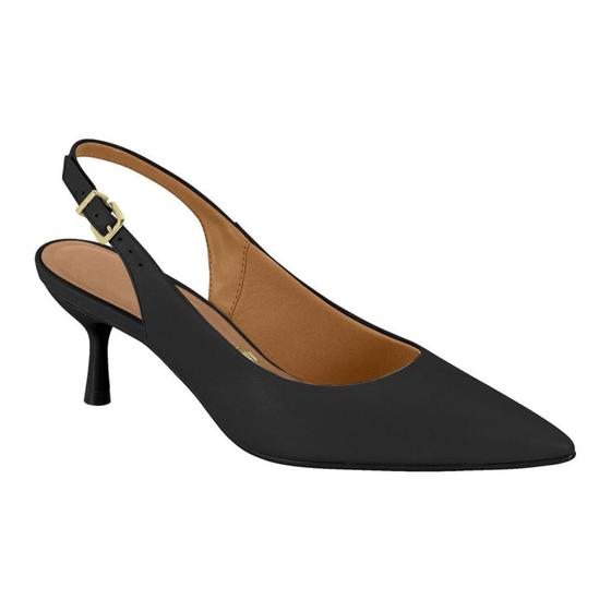 Imagem de Scarpin Vizzano Feminino Salto Médio - Preto