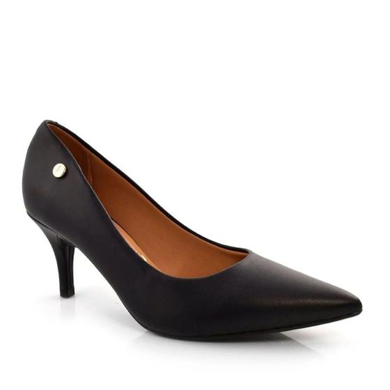 Imagem de Scarpin Vizzano Salto Médio Fino Feminino Preto