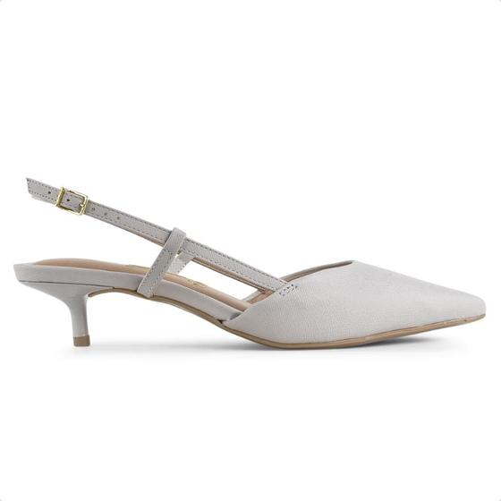 Imagem de Scarpin Vizzano Slingback Salto Baixo Feminino