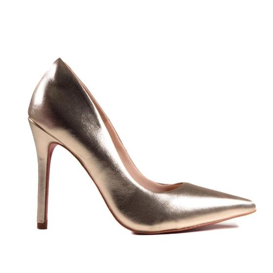 Imagem de Scarpin Zariff Feminino Salto Fino 5085.10278 Ouro