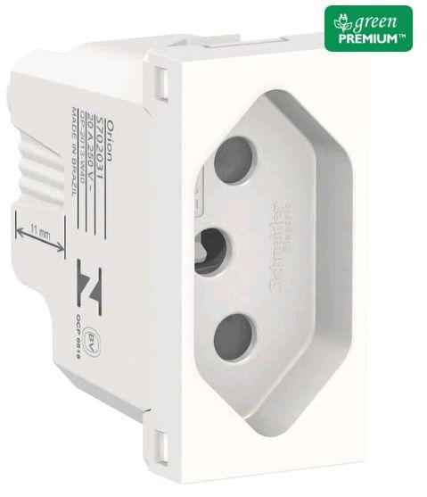 Imagem de Schneider orion modulo tomada 2p+t 20a branco s70203104