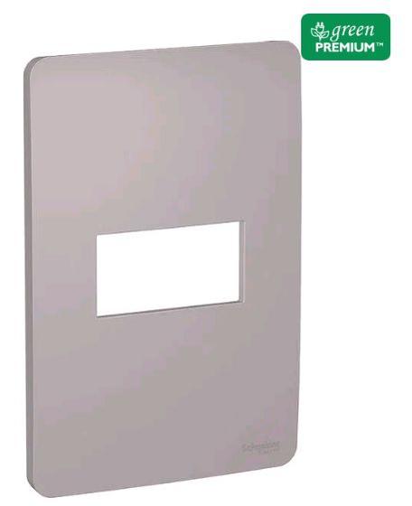 Imagem de Schneider orion placa 4x2 1 posto axis grey s730101224