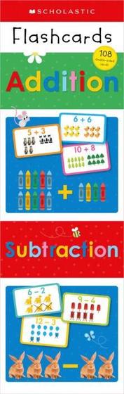 Imagem de Scholastic Early Learners: Addition & Subtraction Flashcard Double Pack