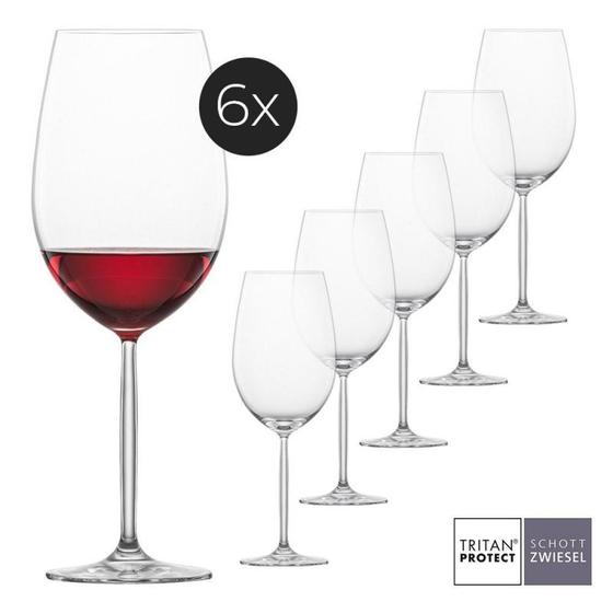 Imagem de Schott Zwiesel - Kit 6X Taças Cristal (Titânio) Bordeaux Diva 800ml