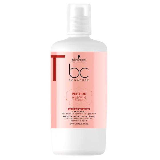 Schwarzkopf BC Peptide Repair Rescue Deep Nourish - Máscara Menor preço em Schwarzkopf BC Peptide Repair Rescue Deep Nourish - Máscara