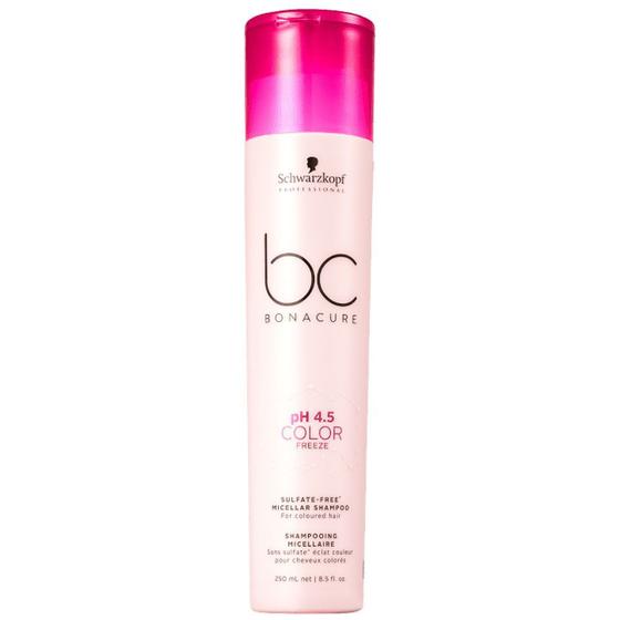 Schwarzkopf Bonacure pH 4.5 Color Freeze Shampoo Sem Sulfato 250ml ...