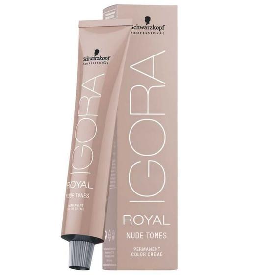 Imagem de Schwarzkopf Igora Nude Coloração 7/46 Louro Médio Bege Marrom 60ml