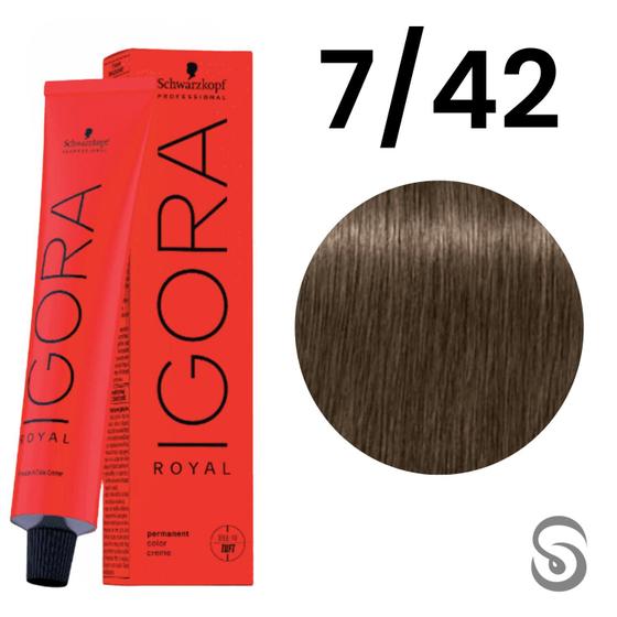 Imagem de Schwarzkopf Igora Royal 7/42 60ML
