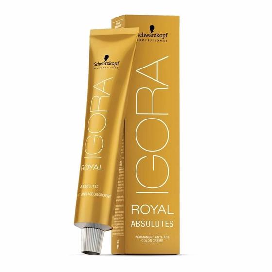 Imagem de Schwarzkopf Igora Royal Absolutes 60g - 4 - Castanho Médio