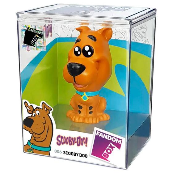 Imagem de Scooby Doo Fandom Box Boneco Colecionável 11cm Vinil - Lider Brinquedos